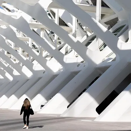 Ln4 - Loft Espacioso Y Acogedor Estudio Cerca Del Metro Zona Ayora 瓦伦西亚